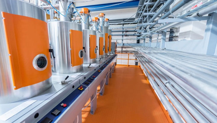 Centrifugadora SAIDELI en la industria química