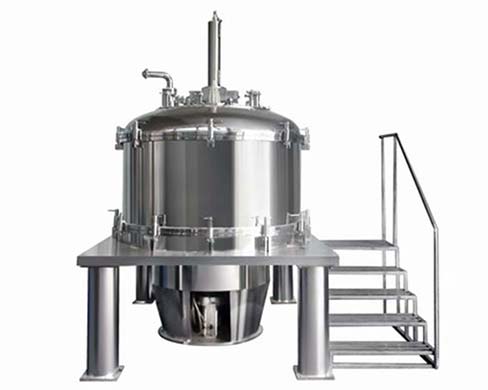 Centrífuga de descarga por la parte inferior con raspador y bolsa de tracción LLGZ