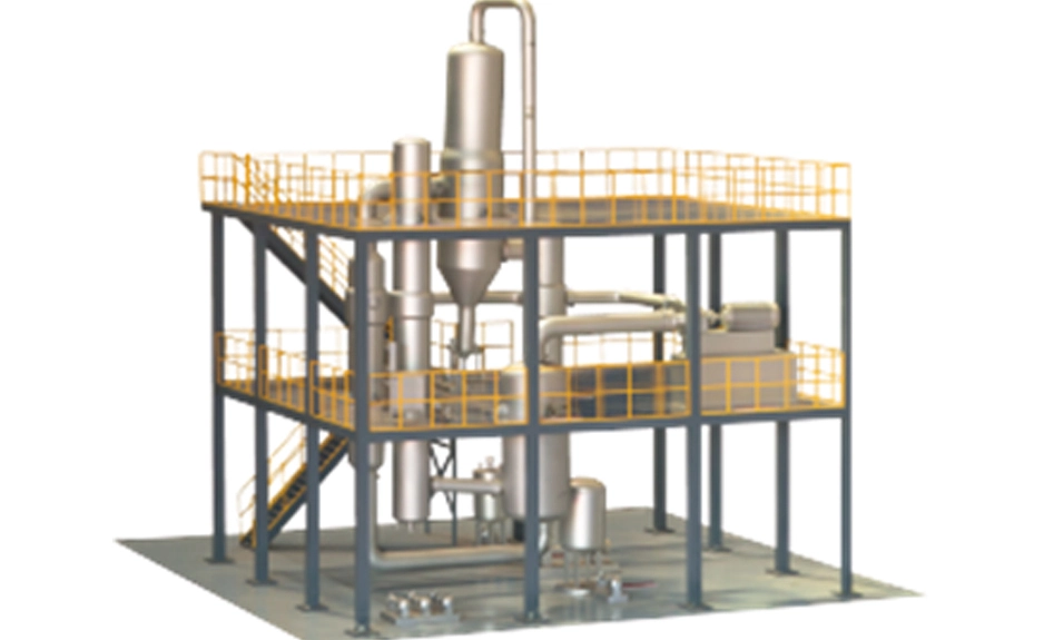 Sistema de evaporación MVR